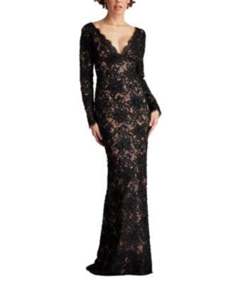 Women's Beloit Ribbon Embroidered Gown