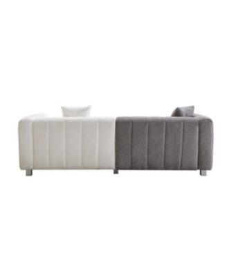 Streamdale Premium Velvet Sofa 3-Seater Loveseat with Metal Legs