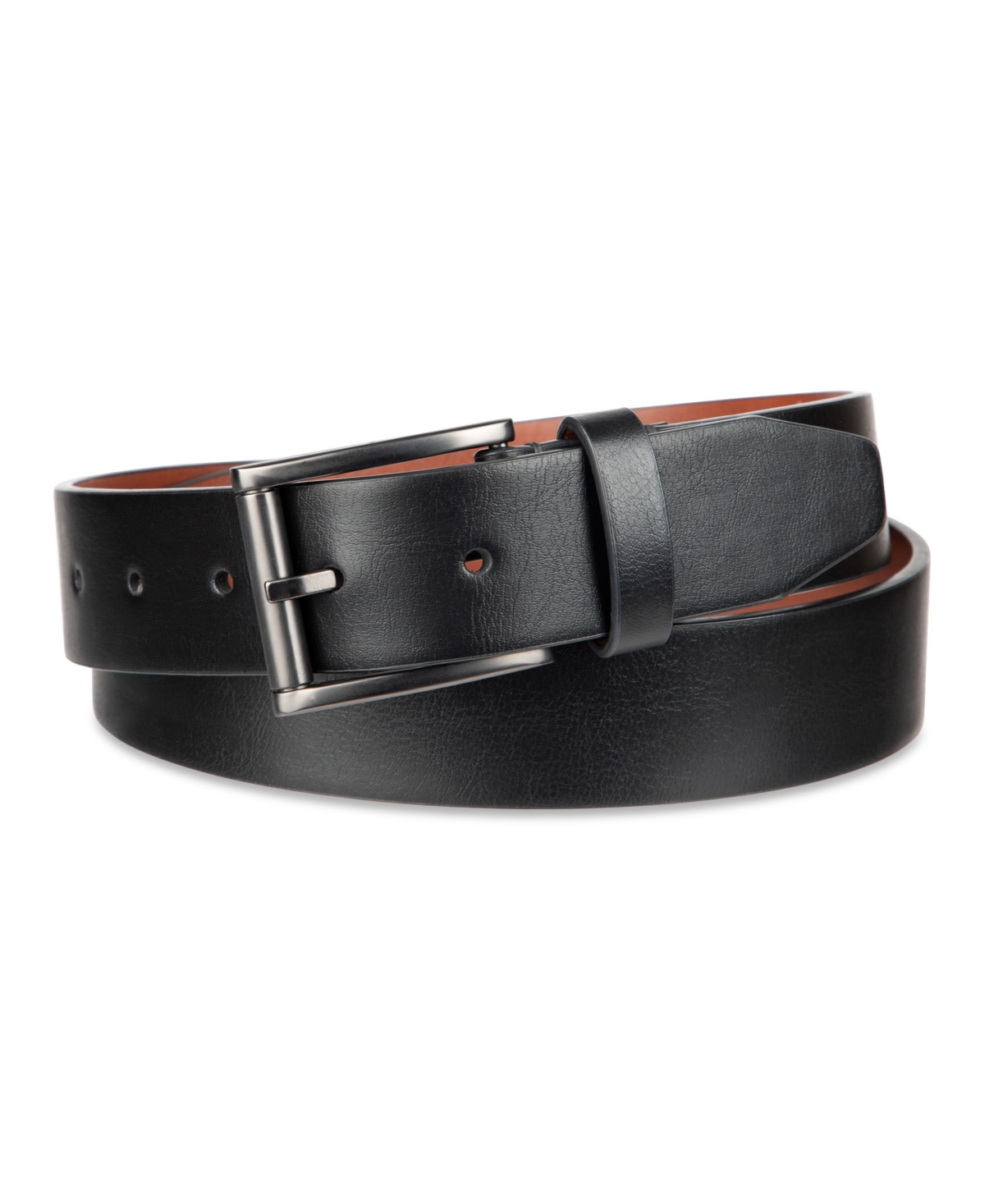Men's Cut Edge Casual Belt - Black