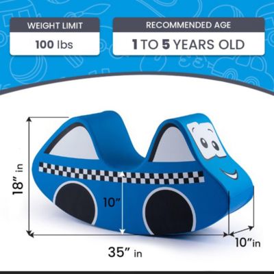 Soft Play Police Car Rocker