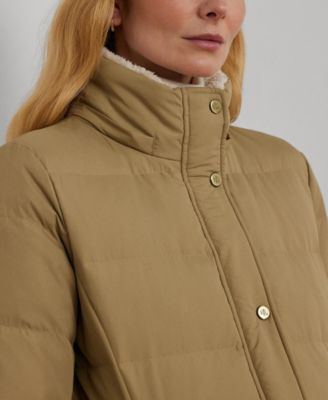 Women's Faux-Fur Hooded Puffer Coat, P/XS-XXL