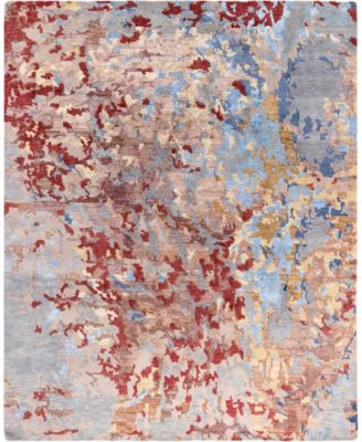 ADORN HAND WOVEN RUGS - Indo Modern M7318 8'1"x10'2" Area Rug