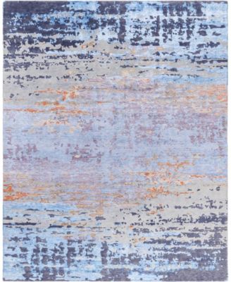 ADORN HAND WOVEN RUGS - Indo Modern M7573 7'10"x9'10" Area Rug