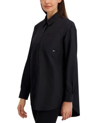 Women's Studio Style Collar Button-Down Shirt