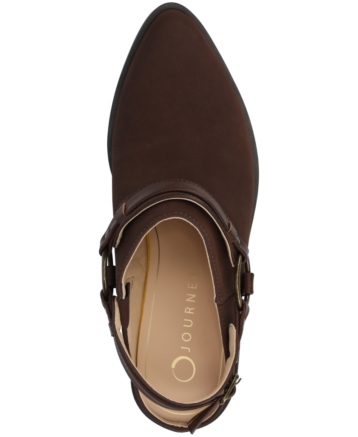 Journee Collection Journee Women's Urbana Casual Strappy Mules In Brown