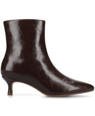 Women's Arely Kitten Heel Pointed Toe Dress Booties