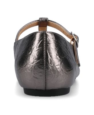 Women's Theah T-Strap Cap Toe Mary Jane Flats