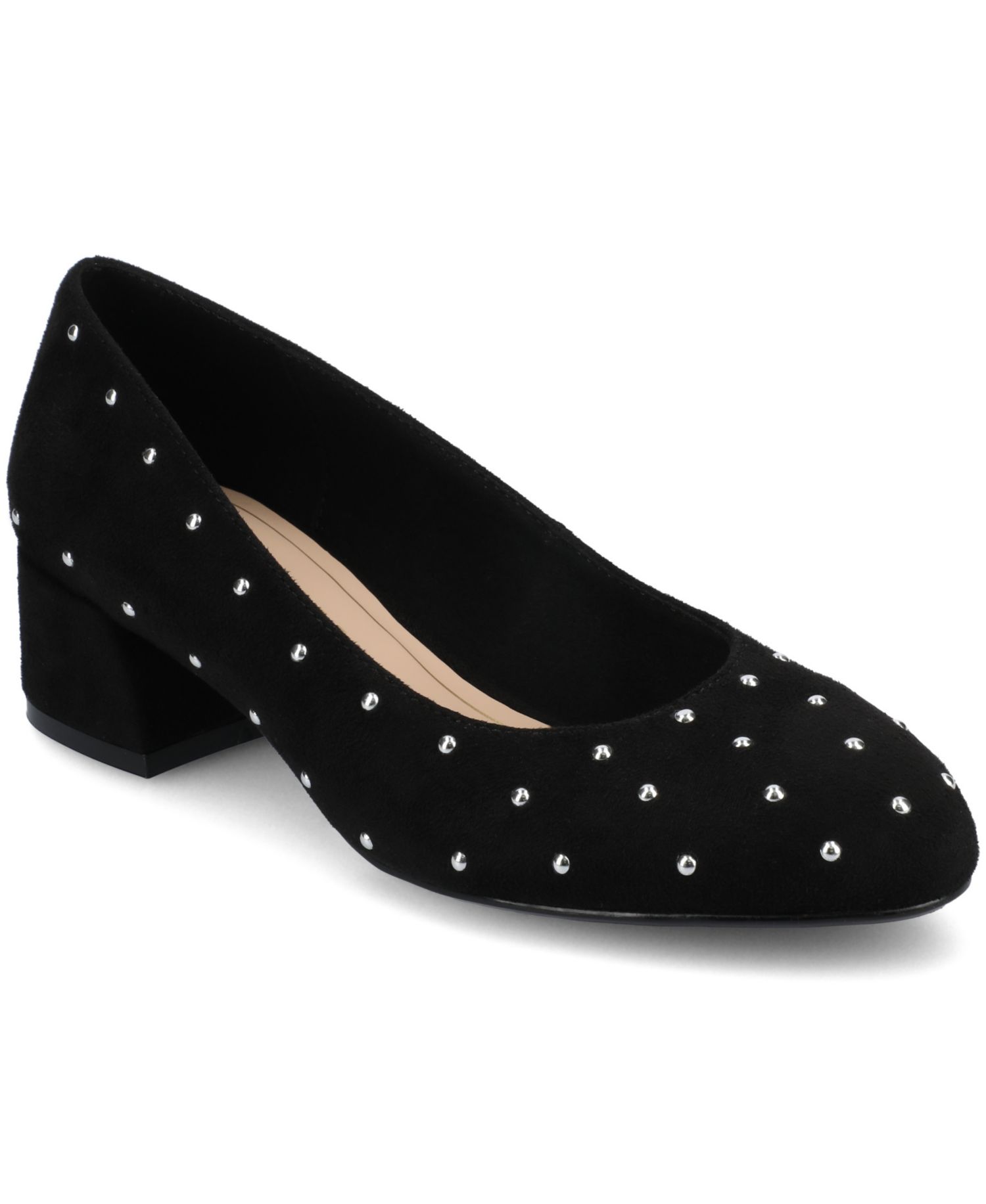 Women's Saarii Round Toe Block Heel Pumps