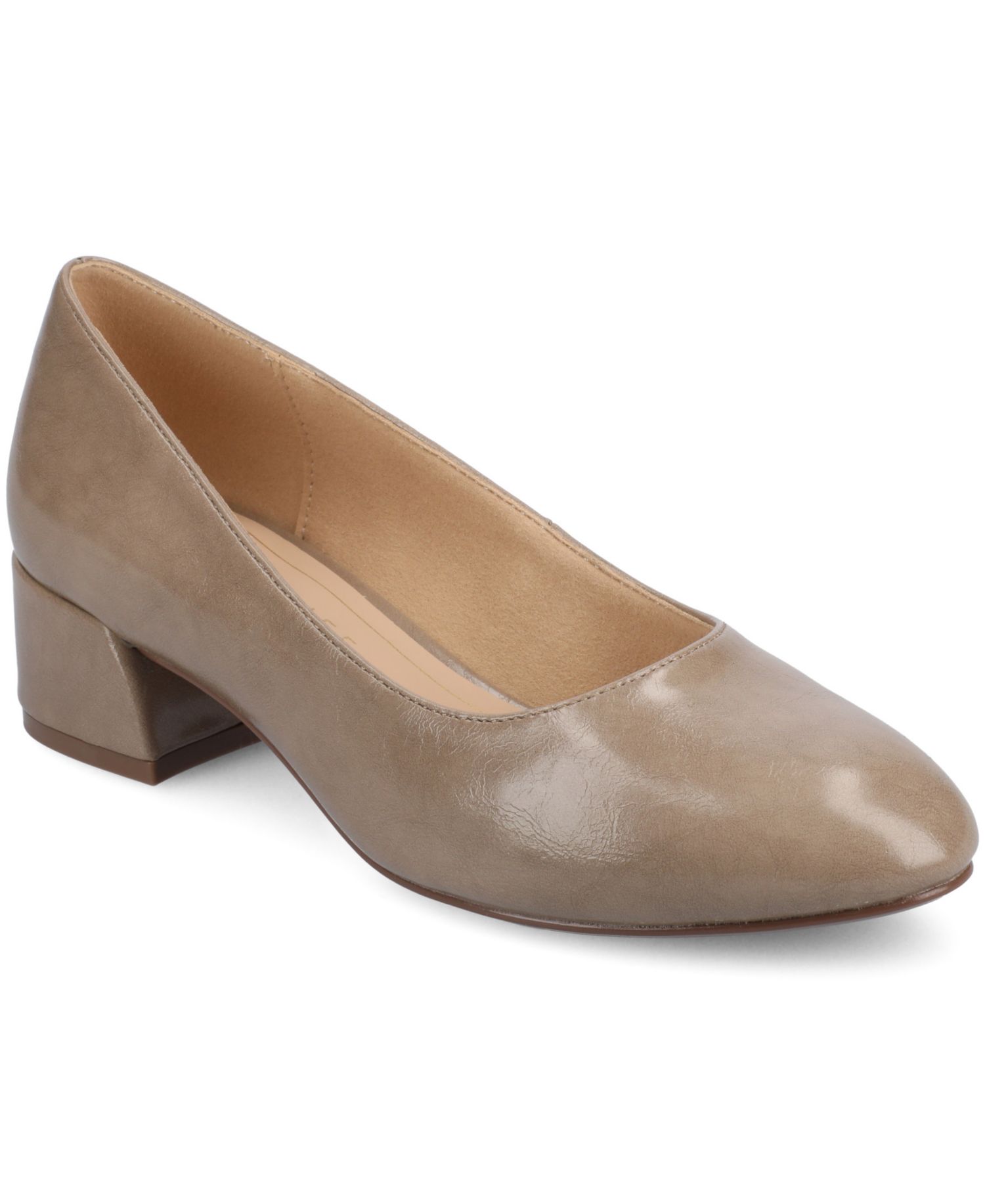 Women's Saarii Round Toe Block Heel Pumps