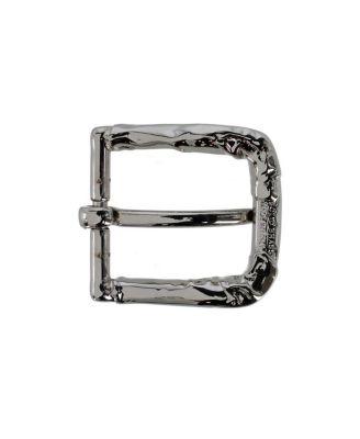 Men's 35mm Italian Rippled Textured Solid Brass Harness Belt Buckle