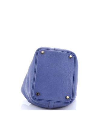 Pre-Owned Hermes PM Picotin Lock Bag Clemence