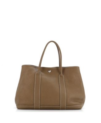 Pre-Owned Hermes 36 Garden Party Tote Leather