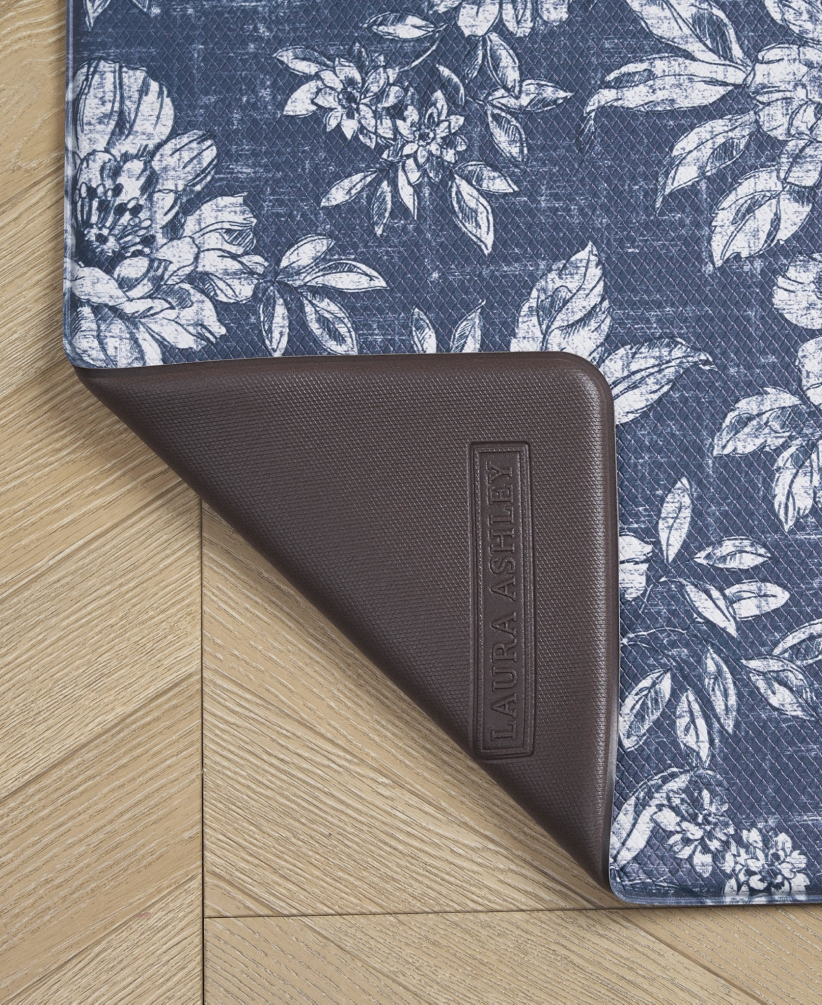 Laura Ashley Iris Wellness Mats, 17.5" X 32"