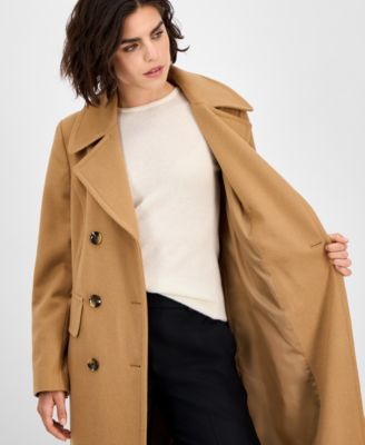Women's Double-Breasted Maxi Coat