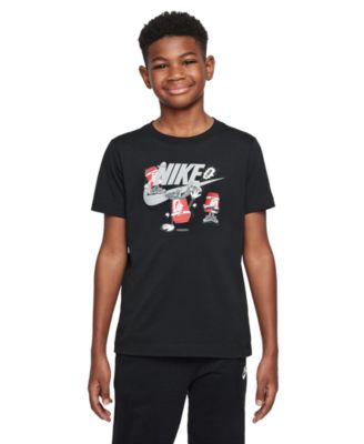 Nike - Big Kids Sportswear Graphic Cotton T-Shirt