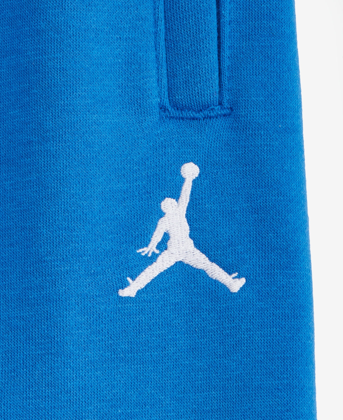 Jordan Big Boys Gametime Chenille Patch Pants In Blue