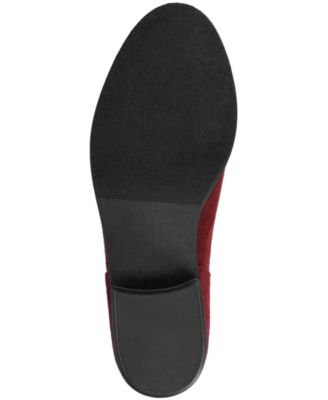 Women's Rimi Notched Ankle Stacked Heel Booties