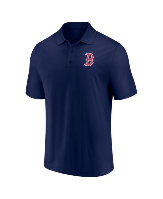Men's Navy Boston Red Sox Primary Logo Polo Shirt