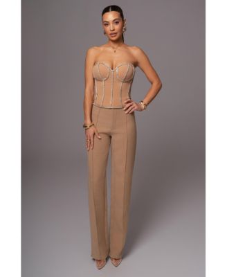 Women's Illusions Rhinestone Corset