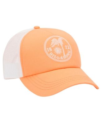 Women's Orange Aloha Forever Trucker Adjustable Hat
