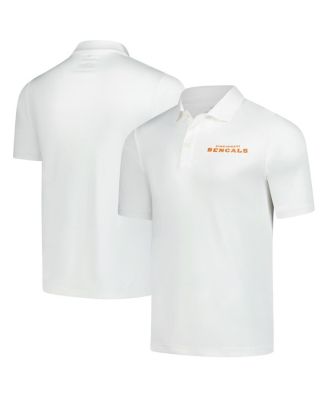 Fanatics - Men's White Cincinnati Bengals Polo Shirt