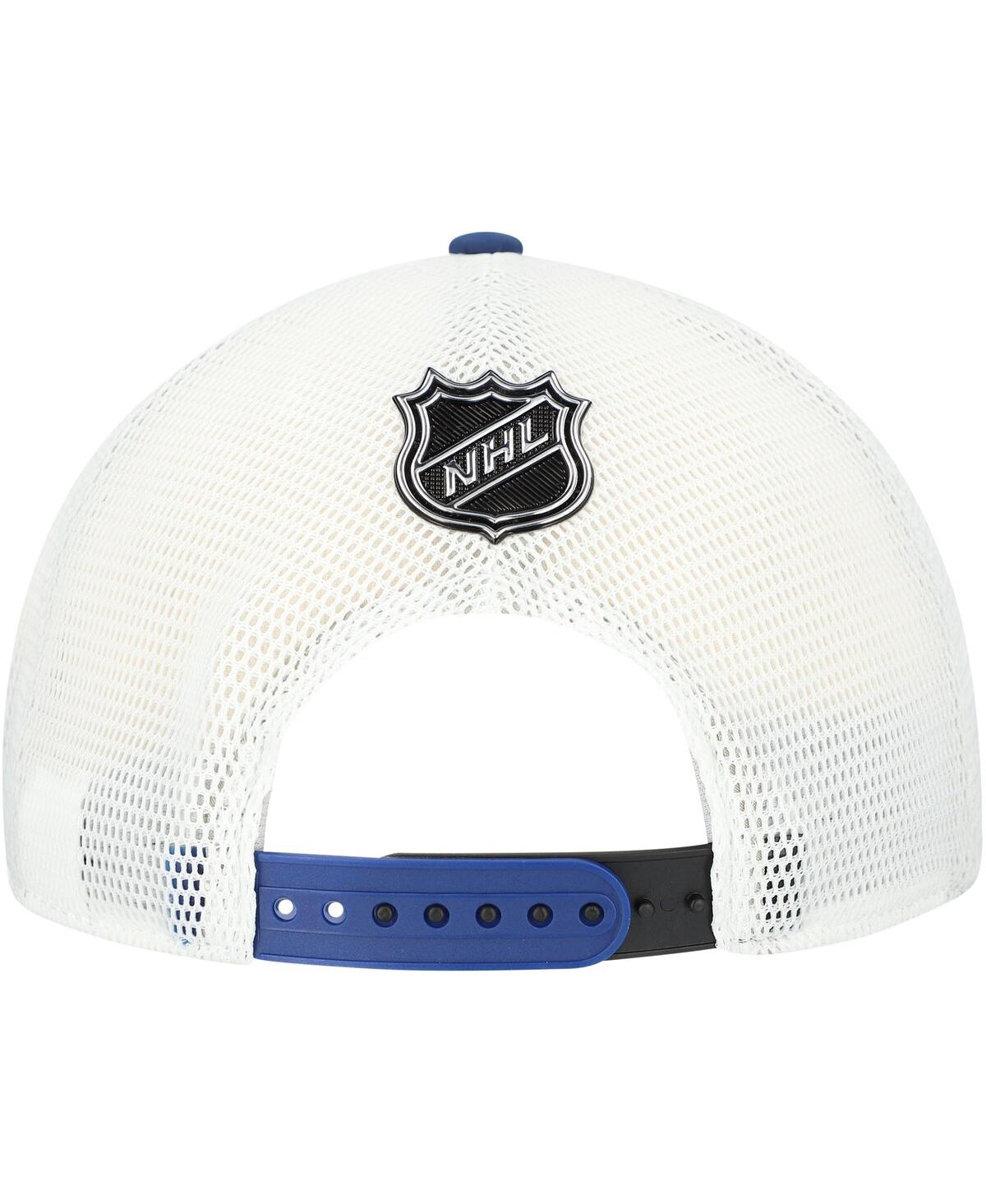 Fanatics Men's Black/white Tampa Bay Lightning Authentic Pro Rink Alternate Trucker Adjustable Hat