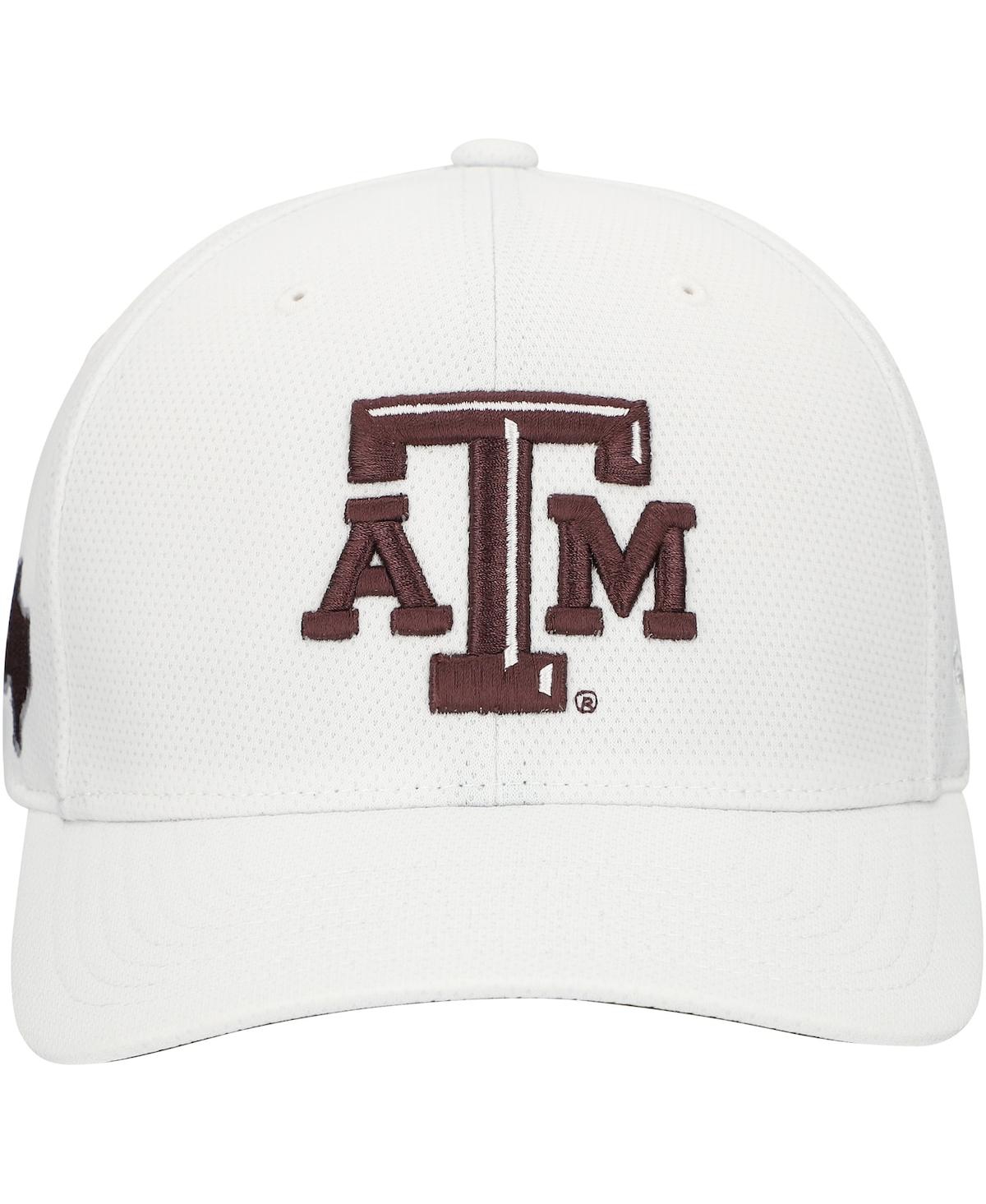 Top Of The World Men's White Texas A&m Aggies Reflex Performance Flex Hat