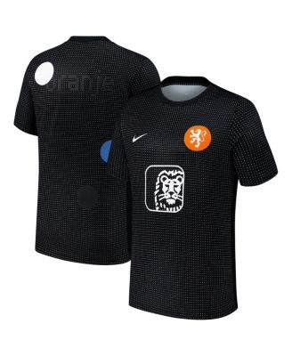 Nike - Men's Black Netherlands Women's National Team 2025 Academy Pro Pre-Match Performance Jersey