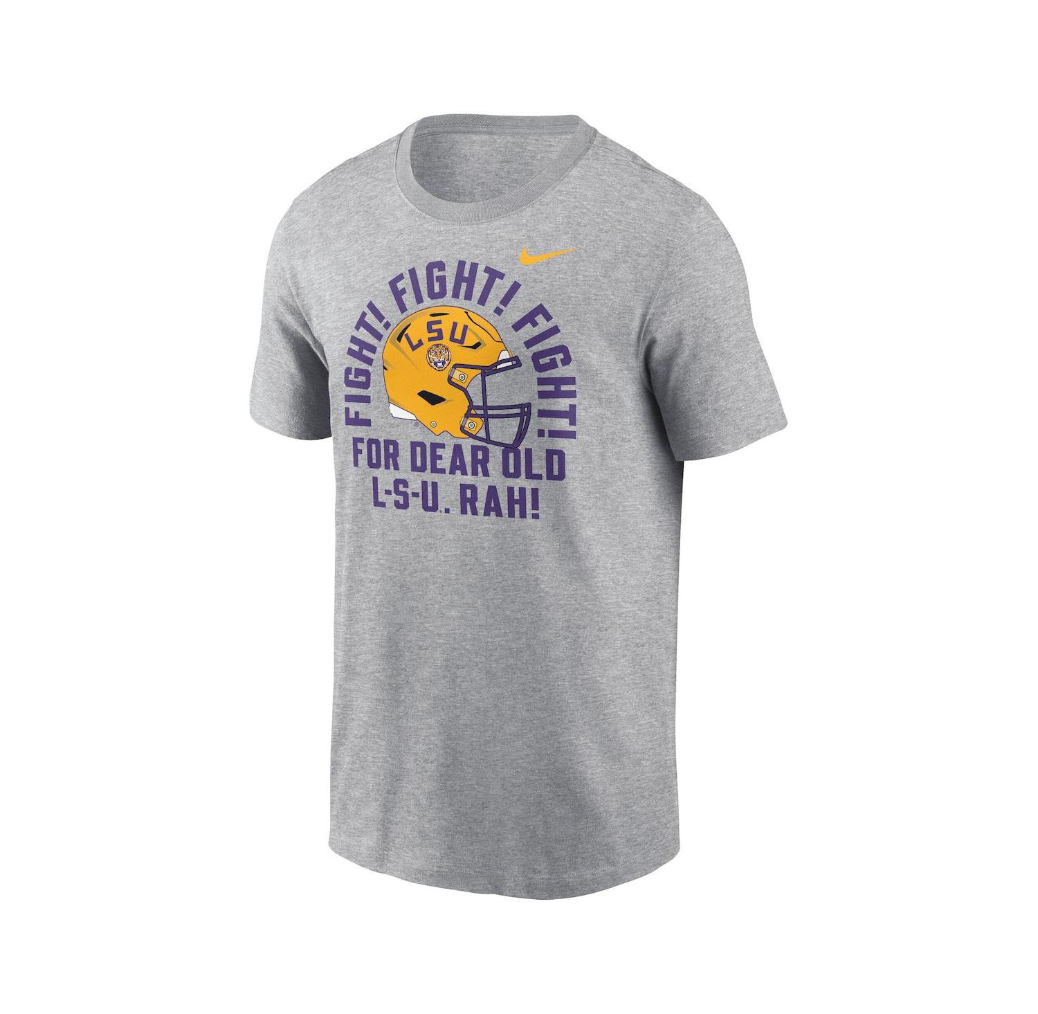 Men's Heather Gray LSU Tigers Local Song T-Shirt