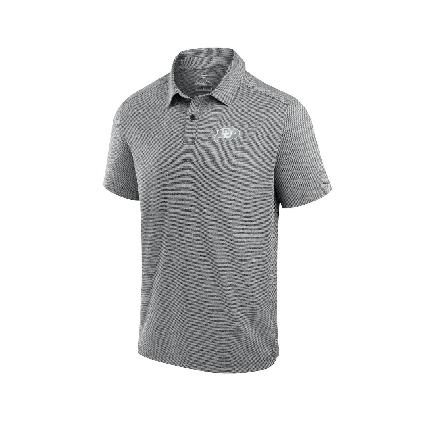Men's Charcoal Colorado Buffaloes Performance Polo Shirt