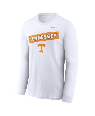Men's White Tennessee Volunteers Two-Hit Classic Location Long Sleeve T-Shirt