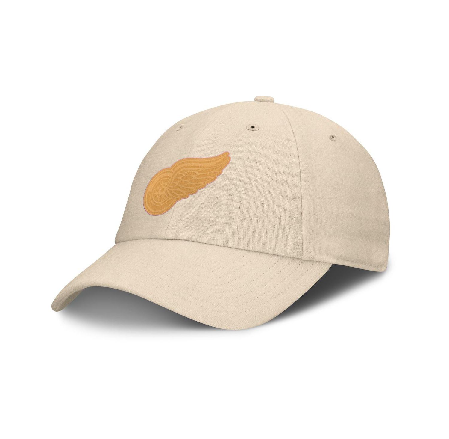 Men's Tan Detroit Red Wings Front Office Canvas Adjustable Hat