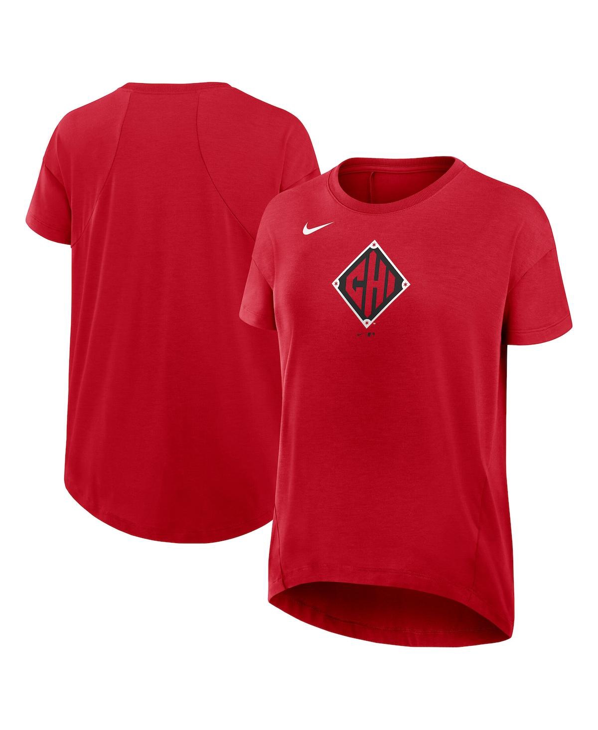 Nike Red Chicago White Sox 2025 City Connect Flowy Fashion Tri-blend Performance T-shirt In Red