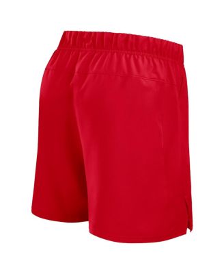 Men's Red Georgia Bulldogs Primetime Woven Victory Performance Shorts