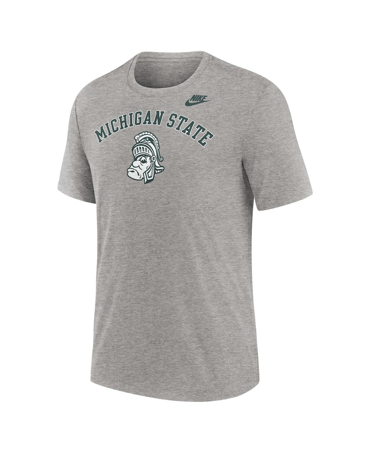 Nike Michigan State Legacy Arch  Men's College T-shirt In Burgundy