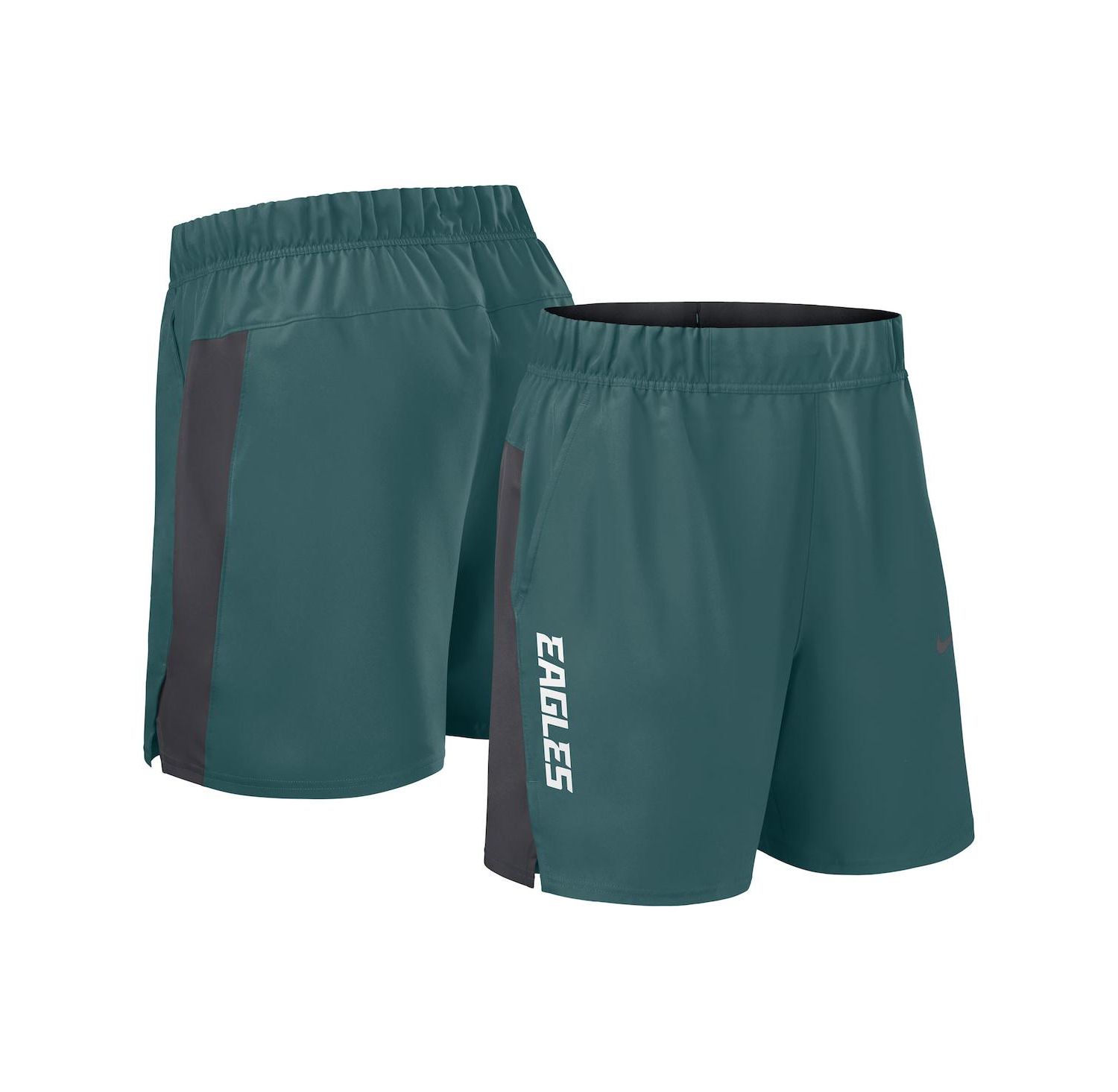 Men's Midnight Green Philadelphia Eagles Woven Victory Performance Shorts