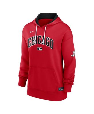 Women's Red Chicago White Sox 2025 City Connect Authentic Collection Performance Pullover Hoodie