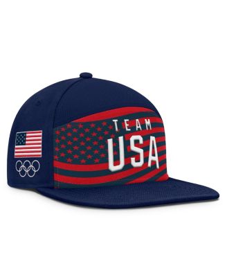 Fanatics - Men's Navy Team USA Grandstand Snapback Hat