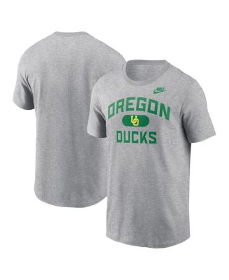 Nike - Men's Heather Charcoal Oregon Ducks Legacy Alma Mater T-Shirt