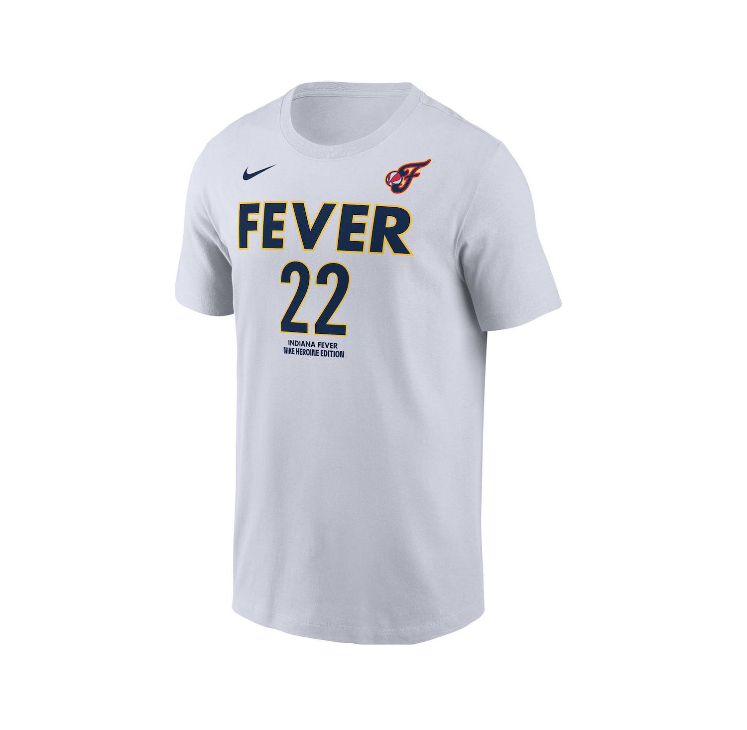 Men's Caitlin Clark White Indiana Fever Heroine Edition Name & Number T-Shirt