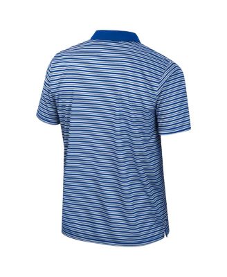 Men's Blue UCLA Bruins Striped Polo Shirt