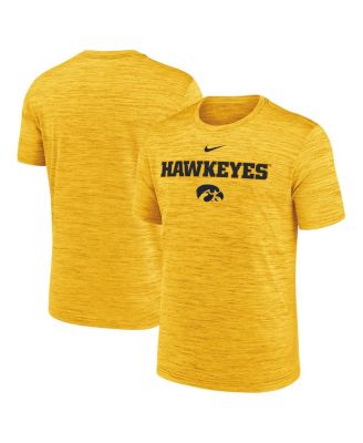 Nike - Men's Gold Iowa Hawkeyes 2025 Sideline Velocity Performance T-Shirt