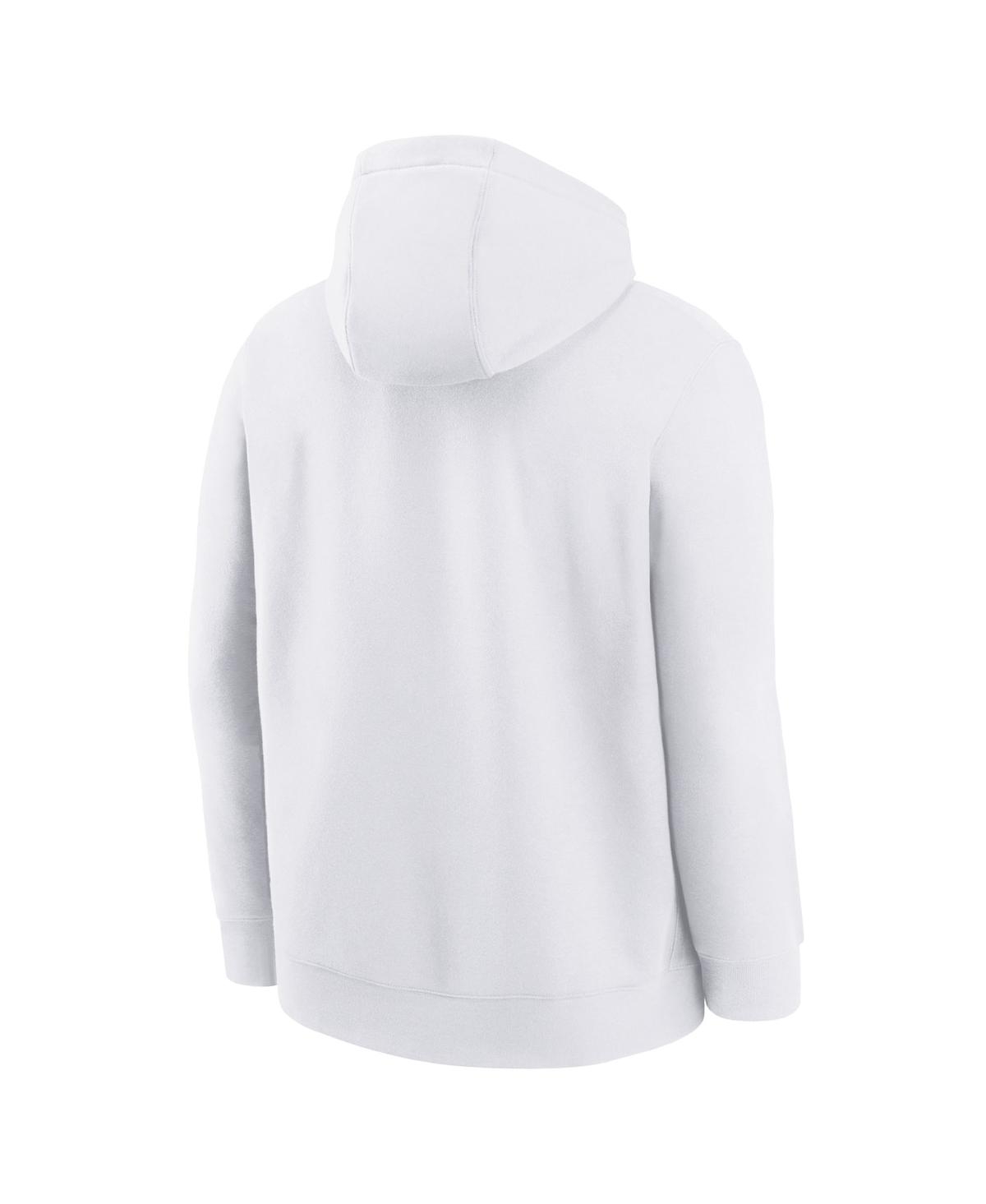 Nike Big Boys And Girls White Wnba Logo Essential Team Pullover Hoodie