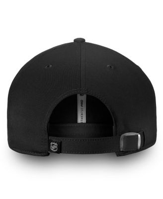 Men's Black Winnipeg Jets Authentic Pro Rinkside Fundamental Adjustable Hat