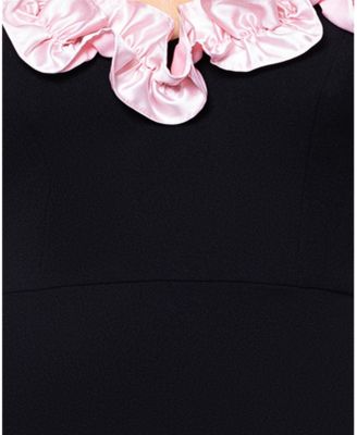 Juniors' Off-The-Shoulder Ruffled Evening Gown