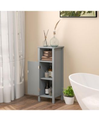 Bathroom Storage Organizer with 2-Tier Cabinet