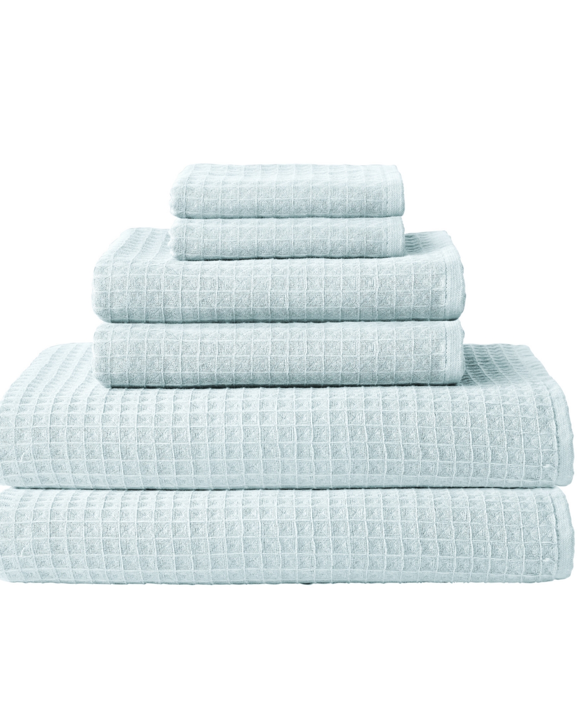 Uchino Waffle Twist 6-pc. Bath Towel Set