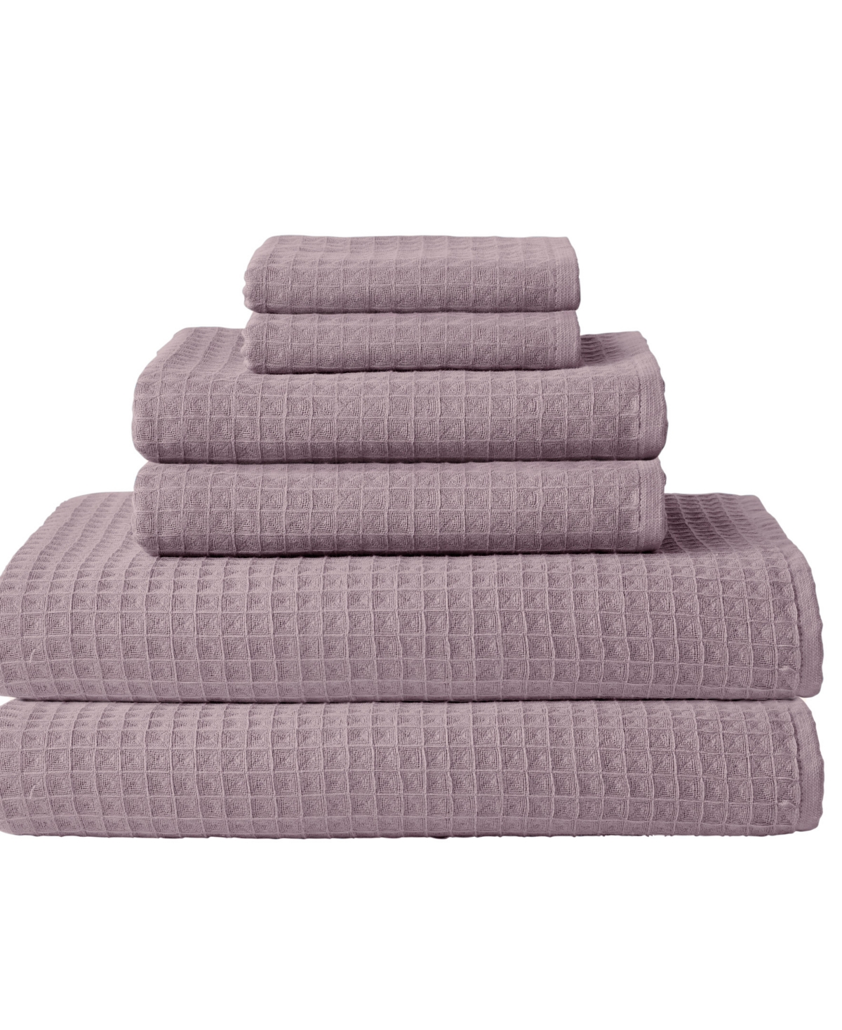 Uchino Waffle Twist 6-pc. Bath Towel Set
