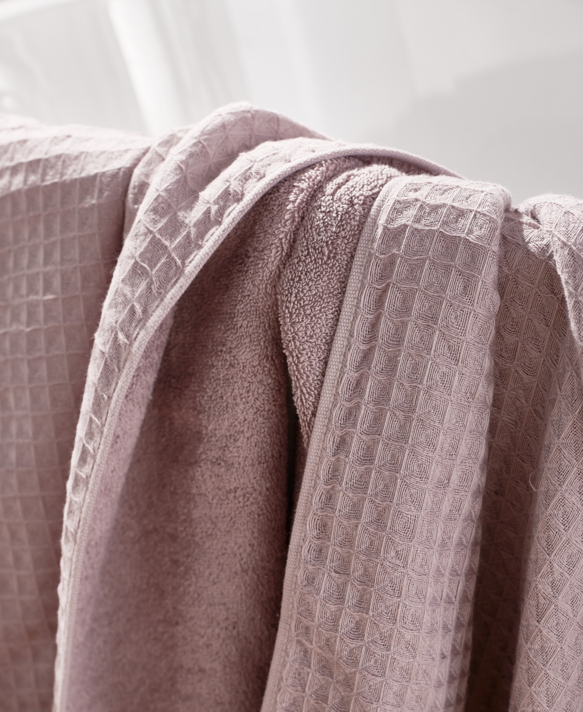 Uchino Waffle Twist 6-pc. Bath Towel Set