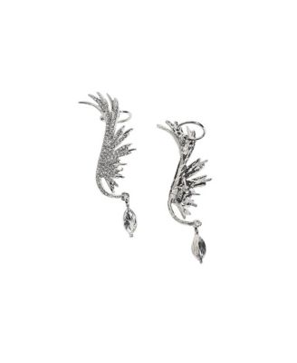 Wing Rhinestones Earcuff